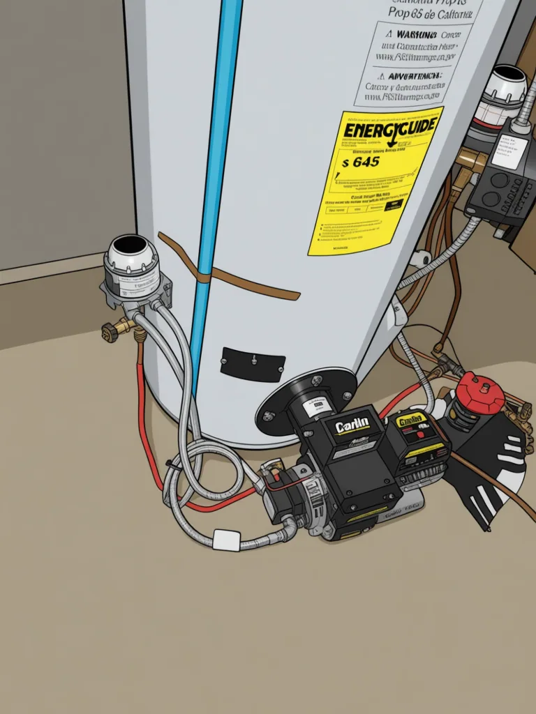 Tigerloop de-aerator mounted beside an oil burner with its supply line and pump loop